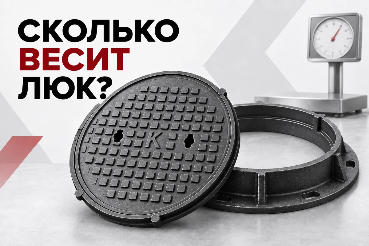 Сколько весит чугунный люк: крышка, корпус и комплект