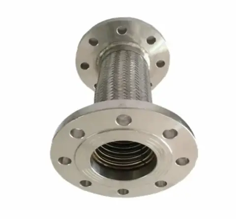 Flanged Stainless Steel Metal Hose – Компенсатор нержавеющий фланцевый — миниатюра