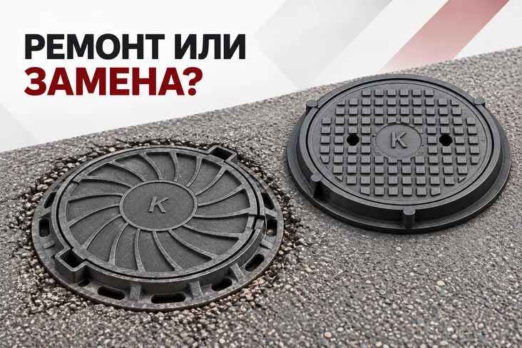 Старый чугунный люк: когда достаточно обслуживания, а когда нужна замена